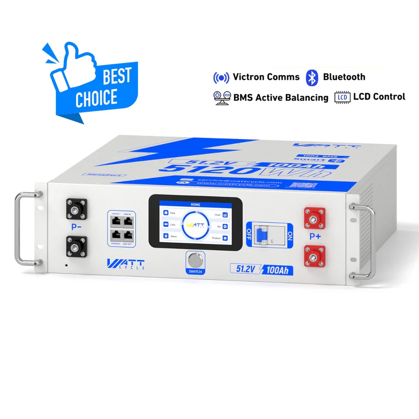 Wattcycle 48V Rack Battery