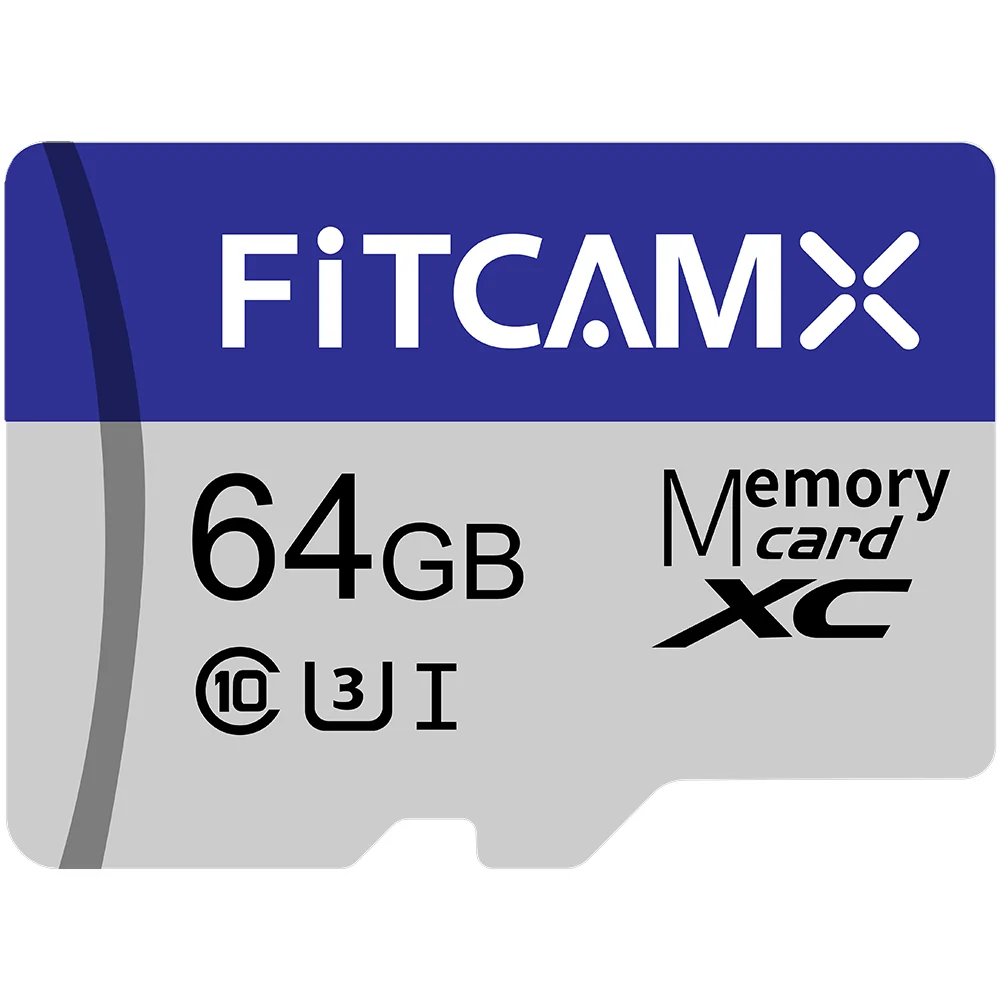 Fitcamx high endurance microSD card for dash cam