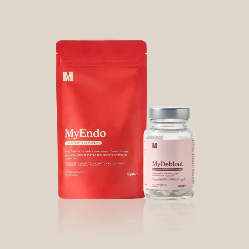 Myoovi Endo Belly supplement bundle