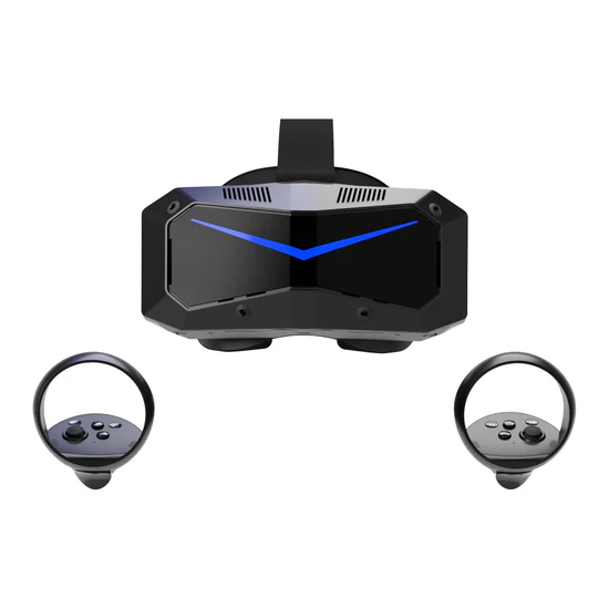 Pimax Crystal Super QLED VR headset with swappable optical engines